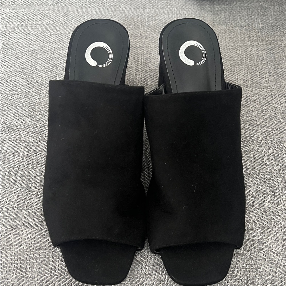 Elegant Black Women's Mules